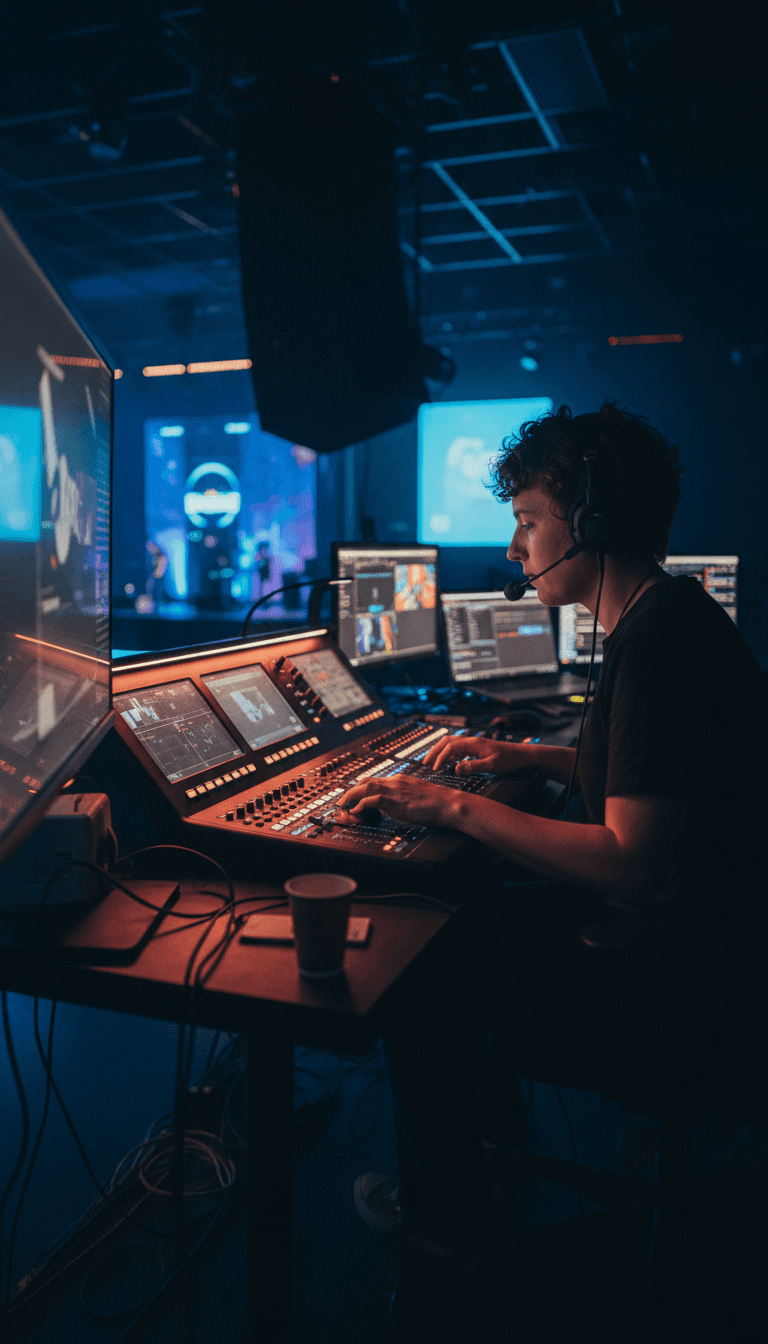 Barco E3 video mixer