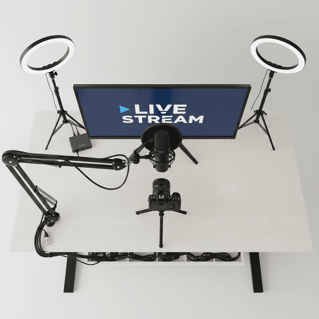 Rack-mounted video gear